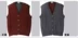 2018 mùa xuân và mùa thu mùa đông quần áo trung niên len vest cardigan nam cha vest vest len ​​đan vest vest nam kích thước lớn khoác len mỏng Dệt kim Vest