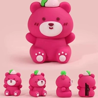 Губо-красный клубничный медведь красный