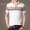 Áo thun nam tay ngắn Qi Armani 2020 mùa hè mới kiểu áo sơ mi cotton sọc ngang áo polo giản dị - Áo phông ngắn