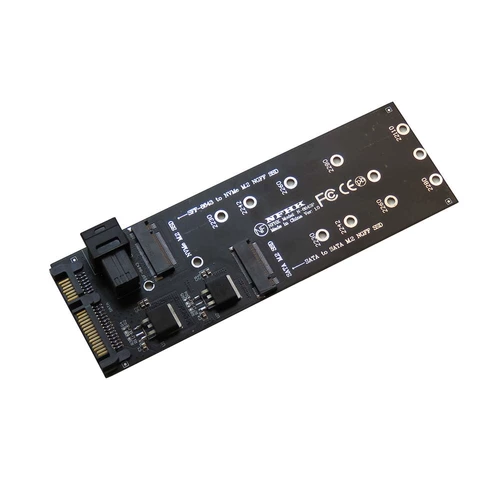 SATA M.2 SSD TO SATA, NVME M.2 NGFF SSD для SFF-8643 Адаптер передачи.