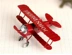 Tinplate! Trumpet! Tricolor máy bay kim loại mô hình retro máy bay mô hình bàn trang trí