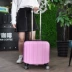 Phiên bản tiếng Hàn 18 vali nhỏ nam và nữ hộp mật khẩu vali học sinh mini 16 lên xe đẩy trường hợp tùy chỉnh LOGO - Va li