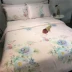 Mùa hè đích thực Tencel bốn mảnh băng lụa quilt cover satin lụa sheets 1.8 2.0 m gạo bộ đồ giường cưới