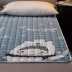 Nệm 1,8m giường đôi 褥 sinh viên dày tatami mat 褥 1,5 m xốp mat là 2 Simmons