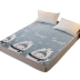 Nệm 1,8m giường đôi 褥 sinh viên dày tatami mat 褥 1,5 m xốp mat là 2 Simmons