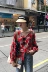 Hàn Quốc 2018 phụ nữ mới retro đèn lồng tay áo v- cổ duy nhất- ngực hoa ngọn lỏng giảm béo hoang dã áo sơ mi áo sơ mi nữ công sở Áo sơ mi