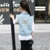 Quần áo trẻ em bé gái áo vest denim mùa xuân 2019 phiên bản mới của trẻ em Hàn Quốc của áo khoác ghi lê trong xu hướng vest bé trai bé gái - Áo ghi lê