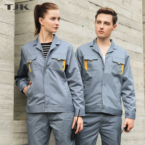 Комбинезон, износостойкий лонгслив для работы, осенний, рабочая одежда