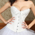 Cô dâu không có dây đai phần mỏng ấm đám cưới corset corset sau sinh bụng eo cung điện chùm corset ngực đồ lót mùa hè băng quấn ngực Sau sinh