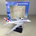 20 cm rắn hợp kim máy bay mô hình British Airways A380-800 Airbus máy bay chở khách mô phỏng tĩnh máy bay mô hình mô hình bay cửa hàng đồ chơi Chế độ tĩnh