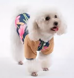 Бесплатная доставка собачья хлопковое пальто aluspai осень и зимняя толстая хлопчатобумажная куртка плюшка, чем одежда для домашней одежды Panda Panda