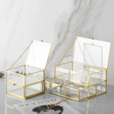 Государственная жизнь Light Light Style Style Crown Goldbondo маленькая ювелирная коробка