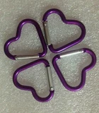 Геометрический альпинистский брелок в форме сердца, безопасный рюкзак, сумка