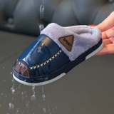 Детские утепленные полиуретановые нескользящие тапочки подходит для мужчин и женщин для влюбленных на каблуке, семейный стиль