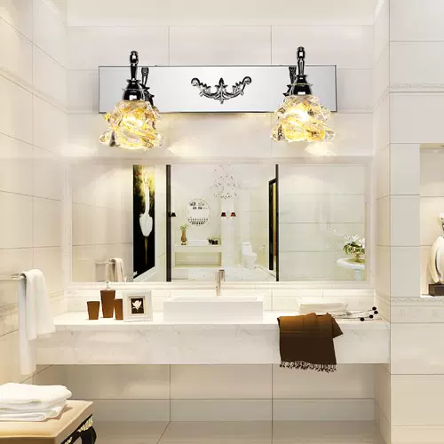 Современные светодиодные передние фары для зеркала для ванной комнаты, туалетный столик, интерьерное освещение, люстра, бра