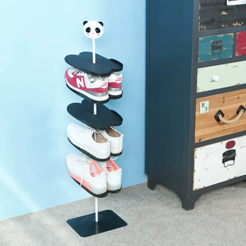 (Модель для взрослых) шесть -многослойные мультипликационные животные Трехмерная детская стойка для обуви