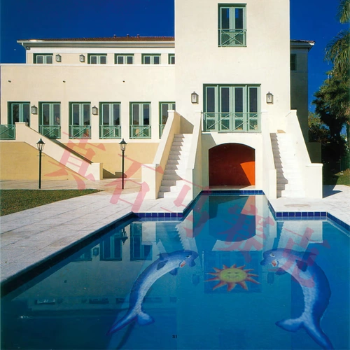 【Настоящий камень】 Личная мозаика на заказ головоломки для бассейна покраска бассейн.