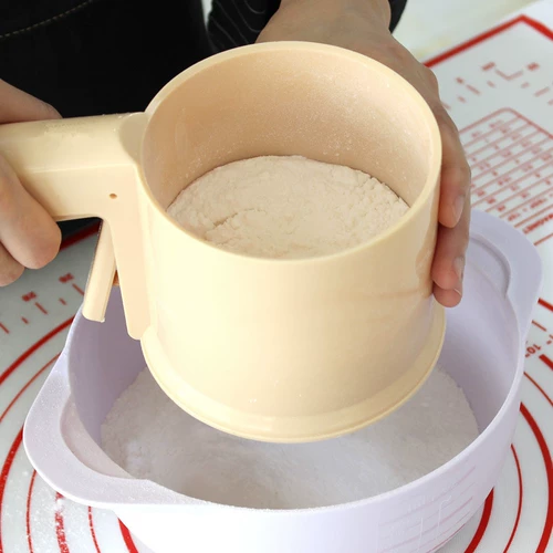 Выпекать инструмент мука сито сито из нержавеющей стали сети утечка