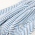 Ánh sáng màu xanh chăn mền đan lấy xương cá chân của chăn mền giường khăn tối giản hiện đại Giải trí Scandinavian - Ném / Chăn chăn lông cuu Ném / Chăn