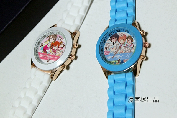 Chiếu trên đồng hồ xung quanh Đồng hồ gấu đen anime trắng ngoại vi Đồng hồ hoạt hình Đồng hồ đeo tay thời trang học sinh hình sticker cute