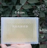 Новая полу -трансбадной гнездо медовая коробка 500 г с гнездом пластиковая коробка гнездо медовая сетка пластиковая бутылка для медовой бутылки 1000G 2020