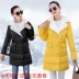 Áo cotton mùa đông nữ 2018 mới chống mùa phiên bản Hàn Quốc của chiếc áo dài tự dày áo khoác mùa đông dày áo khoác nữ Bông