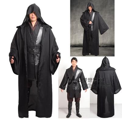 taobao agent Clothing, trench coat, lightsaber, cosplay, halloween