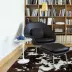 FRP tử cung ghế cá tính giải trí lounge chair IKEA thiết kế nội thất sofa vải với bàn đạp ghế Đồ nội thất thiết kế