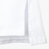Mùa hè 2019 phiên bản Hàn Quốc của cotton rộng kích thước rộng tay áo thun ngắn tay nữ hem chia ngã ba quần áo trắng tinh khiết