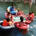 Nước inflatable Mahjong bảng xách tay gấp người lớn nam giới và phụ nữ hồ bơi đồ chơi nước sáng tạo giường nổi ngồi có thể ngả phao intex Bể bơi / trò chơi Paddle