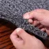 Tùy chỉnh dày dây vòng mat thảm cửa có thể được cắt vào cửa để vào lối vào hội trường chân thảm nhà trượt PVC