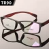 Có thể trang bị cho học sinh trung học cơ sở TR90 mới kính cận thị kính toàn khung chuyển động gương phẳng cho nam và nữ - Kính khung kính không độ Kính khung