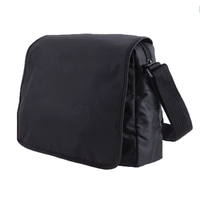 Черная сумка на одно плечо для тренировок, сумка через плечо для отдыха