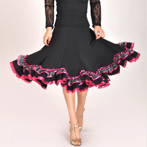 Malphical Dance Skirt Modern Big Practice Dance Dance Dance Dance Dance Юбка Plaza Dance Юбка Z-013