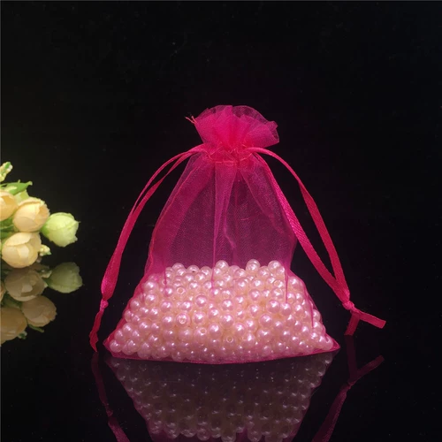 Чисто -розовый жемчужный марлейский украшение опыта упаковочной сумки Свадебная свадебная гликог с карманным макияжем.
