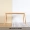 Bàn ăn gỗ nguyên khối đơn giản Bắc Âu nguyên chất bằng gỗ nguyên bản Bàn IKEA hình chữ nhật Nhật Bản kết hợp bàn gỗ óc chó - Bàn
