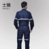 Bông yếm nhà máy đóng tàu crew đồng phục ba chiều pocket với dải phản quang seafarers 'phù hợp với có thể được tùy chỉnh áo thể thao nam Bộ đồ