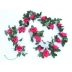 Mô phỏng hoa hồng mây treo tường hoa giả nho ống nước điều hòa không khí trong nhà phòng khách trang trí trần nho - Hoa nhân tạo / Cây / Trái cây