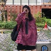 Đầu mùa thu mới Hàn Quốc phiên bản của ulzzang lỏng kẻ sọc dài tay áo sơ mi nữ áo sơ mi hoang dã (với cà vạt) Áo sơ mi
