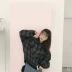 Hàn quốc phiên bản của mùa xuân của phụ nữ cao đẳng gió bf lỏng dày kẻ sọc dài tay mui xe len áo len áo khoác sinh viên Áo len