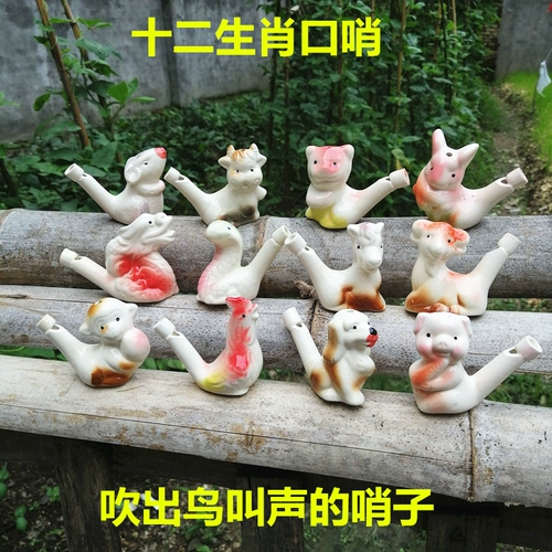 Свист, который может взорвать звук птиц, игрушки с водяной птицей рта