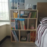 Книжная полка из натурального дерева, книжный шкаф, система хранения для кровати, делается под заказ