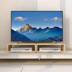 tivi samsung 43 inch 4k Giá gỗ rắn tùy chỉnh TV tăng kệ hiển thị pad nâng cao bàn lưu trữ giá đỡ máy tính để bàn hoàn thiện giá - TV ti vi TV