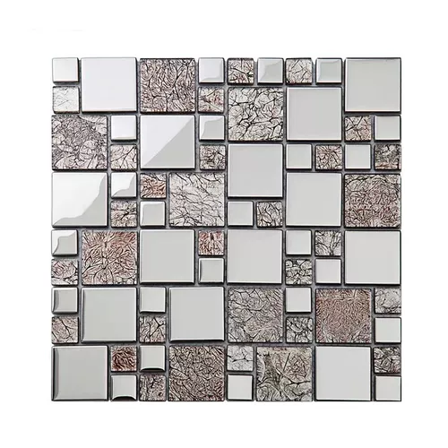 Золотая стеклянная мозаика декоративная стена Фоновая стена