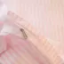 Bộ đồ giường bằng vải cotton màu hồng Merlot trải giường MyMelody hoạt hình bông dễ thương giường bốn cánh công chúa gió - Bộ đồ giường bốn mảnh