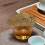 Bodhi Leaf Tea Filter Creative Copper Leaf Filter Tea Filter Bộ trà Kung Fu Phụ kiện Trà Leak - Trà sứ bộ ấm pha trà