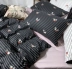 bộ đồ giường in ấn kỹ thuật số Bốn 60 Ai Cập bông satin khăn trải giường bông chăn thời trang 1.8m - Bộ đồ giường bốn mảnh Bộ đồ giường bốn mảnh