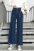 Quần jean nữ mùa hè mới của phụ nữ Hàn Quốc cao eo thon quần dài giản dị hoang dã sang trọng rộng rãi quần ống rộng quần bò nữ đẹp Quần jean