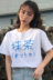 Mùa xuân phụ nữ mới của Nhật Bản Hồng Kông phong cách letter in ấn ngắn tay giản dị t-shirt nữ sinh viên trắng áo sơ mi giản dị thủy triều áo phông rộng Áo phông