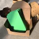 Зеленая закругленная карта (100 штук 1 коробки)